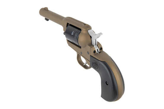 Ruger Wrangler bronze Cerakote revolver with 3.75" barrel